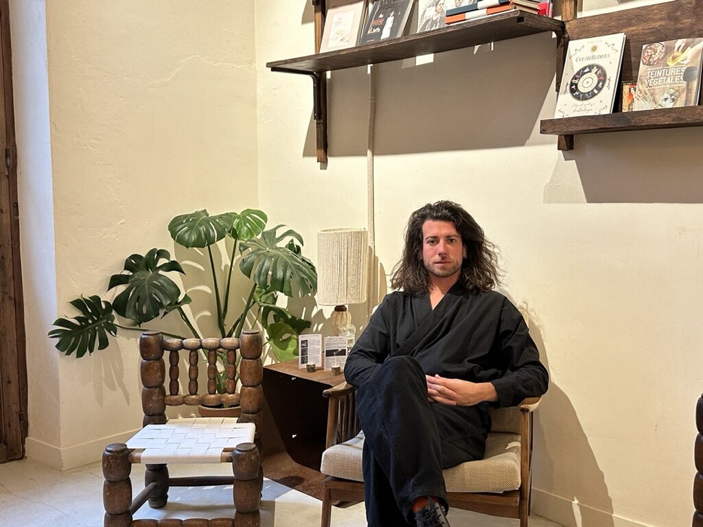 Alexis Robic au studio de Marseille